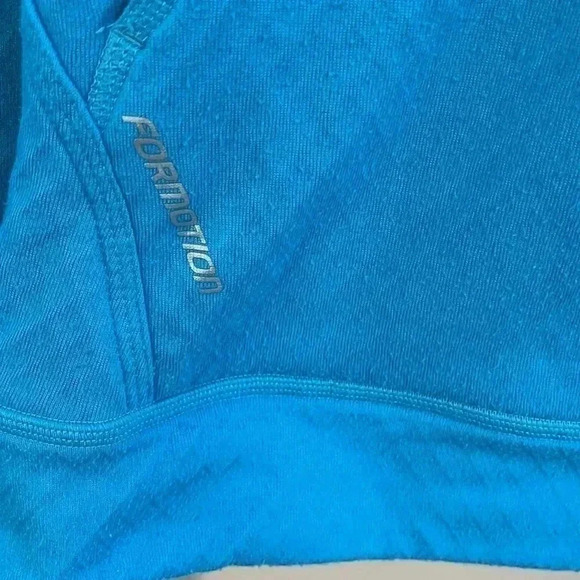 [L] ADIDAS  Response WOMENS Teal/ Lime PULLOVER HOODIE - Picture 6 of 10